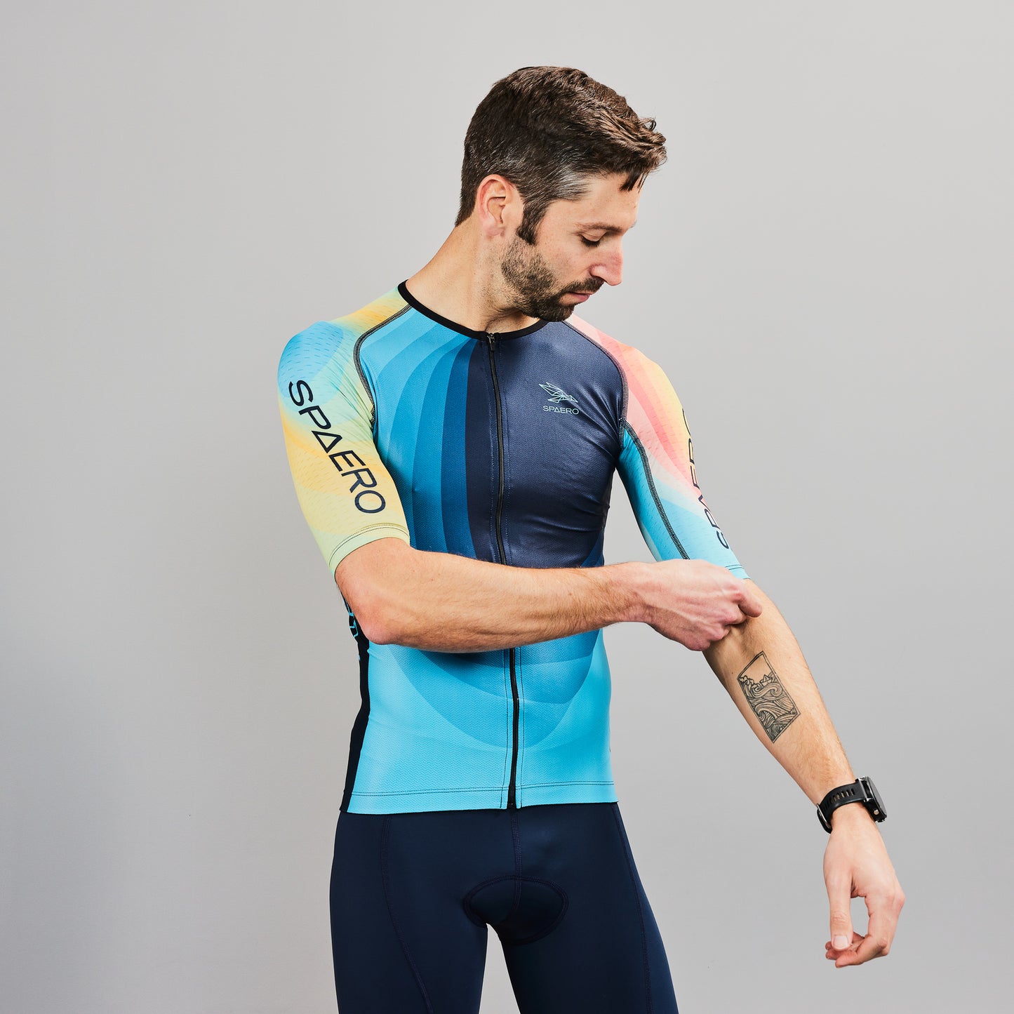 Men's Abyss SP3 SS Aero Tri Jersey